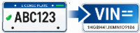 Plate-to-VIN license plate lookup API converting a vehicle license plate into VIN-level vehicle data for automotive and insurance applications